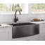 Évier de cuisine à tablier frontal de 33 po Ruvati - Acier inoxydable bronze mat-43587346