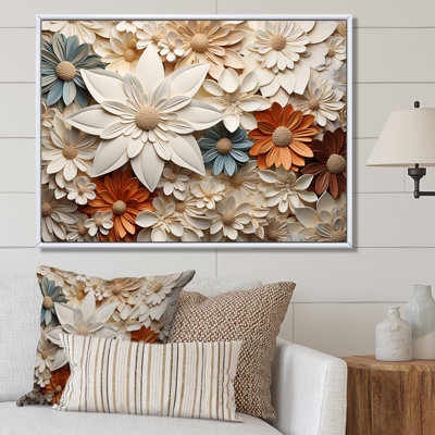 «Elegant Minimalisme Florals In Every Season II», reproduction sur toile