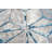 Stylish Hall Carpet, 100% Polyester, 4.9 x 9.8 ft | 1500 g/m², Pile Height: 0.4 in | Non-Slip Dot Underside, Machine Washable at 86°F | Modern Grey & Blue Design, Perfect for Entryways & Living Spaces-966191184