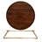 Aisha Solid Wood Top Coffee Table