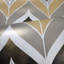 Papier peint à chevrons métalliques Cullin