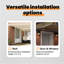 Ebern Designs Polyester Cover Retractable Patio Awning-946425472-946425490