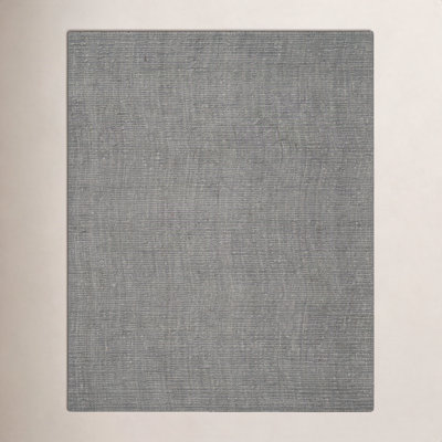 Alda Light Gray Hand-Woven Jute Rug