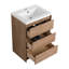  Ensemble de meuble-lavabo simple 36 po avec plateau en résine Bellmead-1485640800