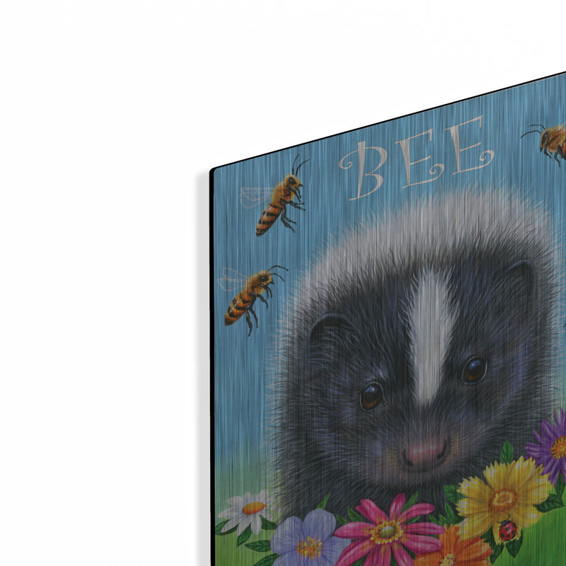 «Bee Happy 2» par Bridget Voth, H 16 po x l 12 po