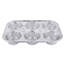 Moule jetable en aluminium Muffin, 6 sections, moule de cuisson antiadhésif et moule de service-136163271