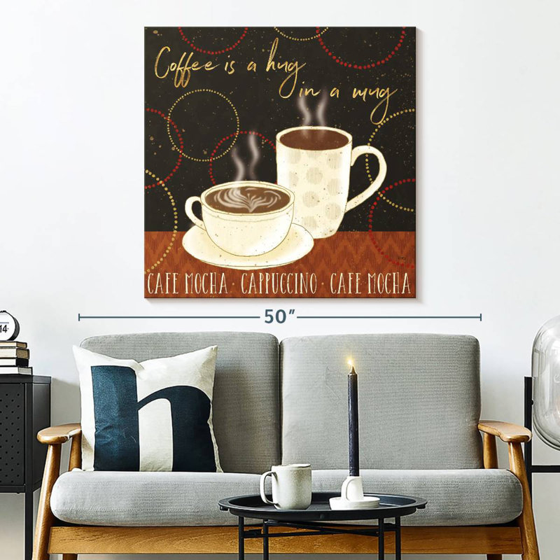 Café frais III, H 33 po x l 33 po
