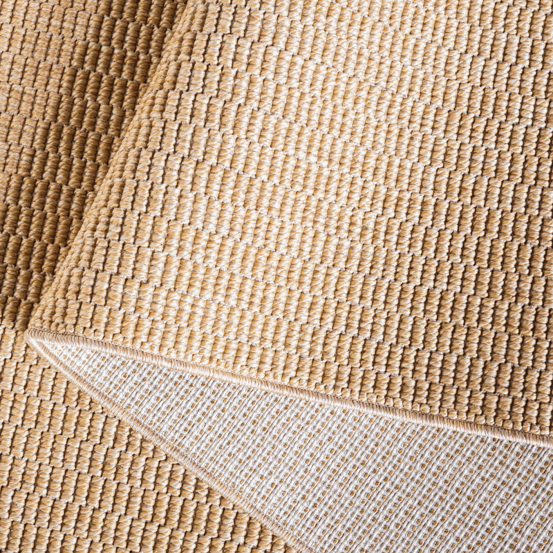 Zenn All-Weather Performance Solid Color Rug, Rectangle 5' x 7'6"