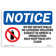 SignMission Do Not Deface Walls No Loitering Sign with Symbol | Wayfair