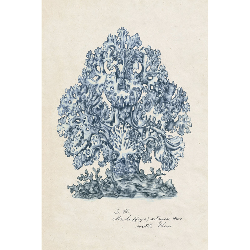 Étude de coraux de mer II, H 48 po x l 32 po x P 1,25 po