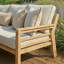 New York Corner Dining Set With Rising Table - Wood Effect