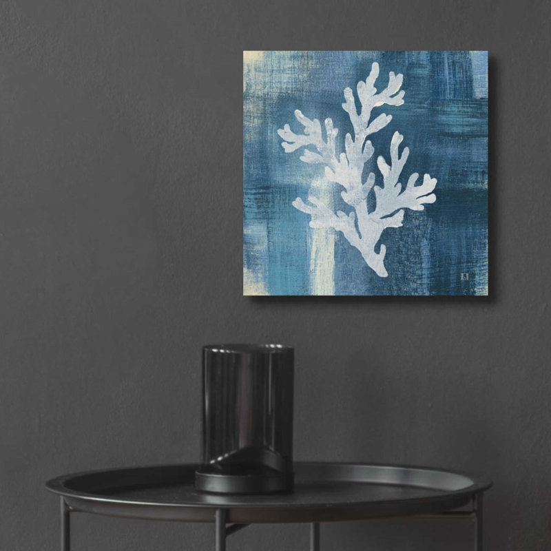 «Batik Seas IV» par Studio Mousseau, H 12 po x l 12 po x P 0,13 po