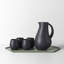 Borgen 72oz. Stoneware Pitcher-1173556123