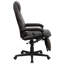  Chaise de bureau inclinable ergonomique à haut dossier LeatherSoft-20138056