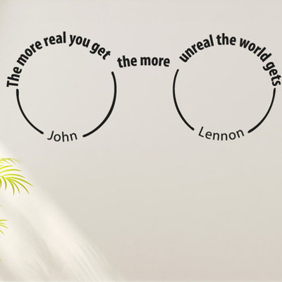 John Lennon Wall Sticker