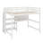 Full Size Wooden Loft Bed With Shelves, Desk And Writing Board-388965008-388965015