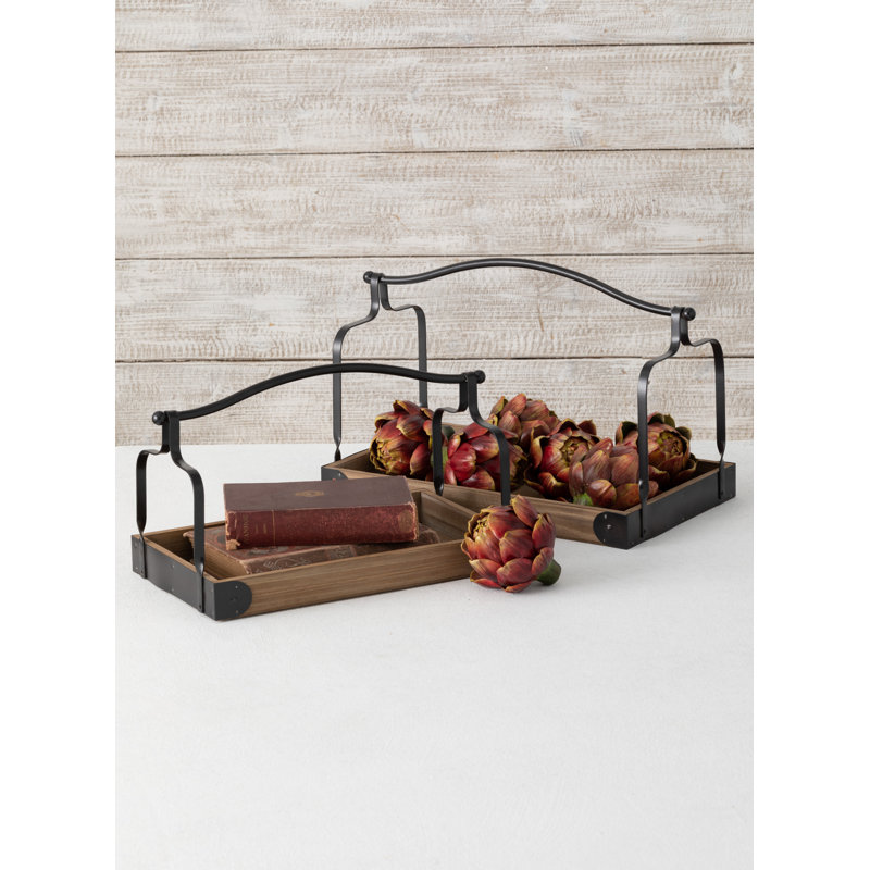 Plateau / repose-pieds en bois Porchella