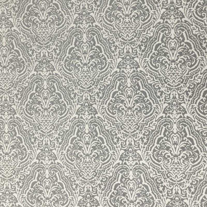 Roxy Fabric | Tone-on-Tone Jacquard Damask Fabric | Drapery & Curtain Fabric and Upholstery Fabric, Gold