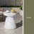 Outdoor Ponti Travertine Side Table-1324143924