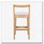 Tabouret en bois d'hévéa-1823541495
