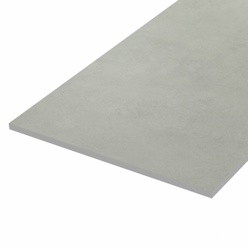 Carreau de mur et plancher en porcelaine mate 12 po x 24 po Foundry, Vert olive clair