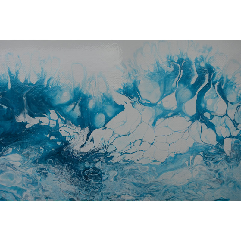 Crashing Surf Painting by Cynthia White