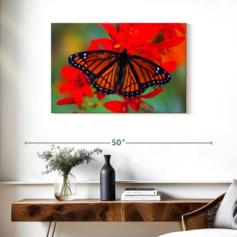«Viceroy Butterfly» imitant le papillon monarque, H 24 po x l 36 po
