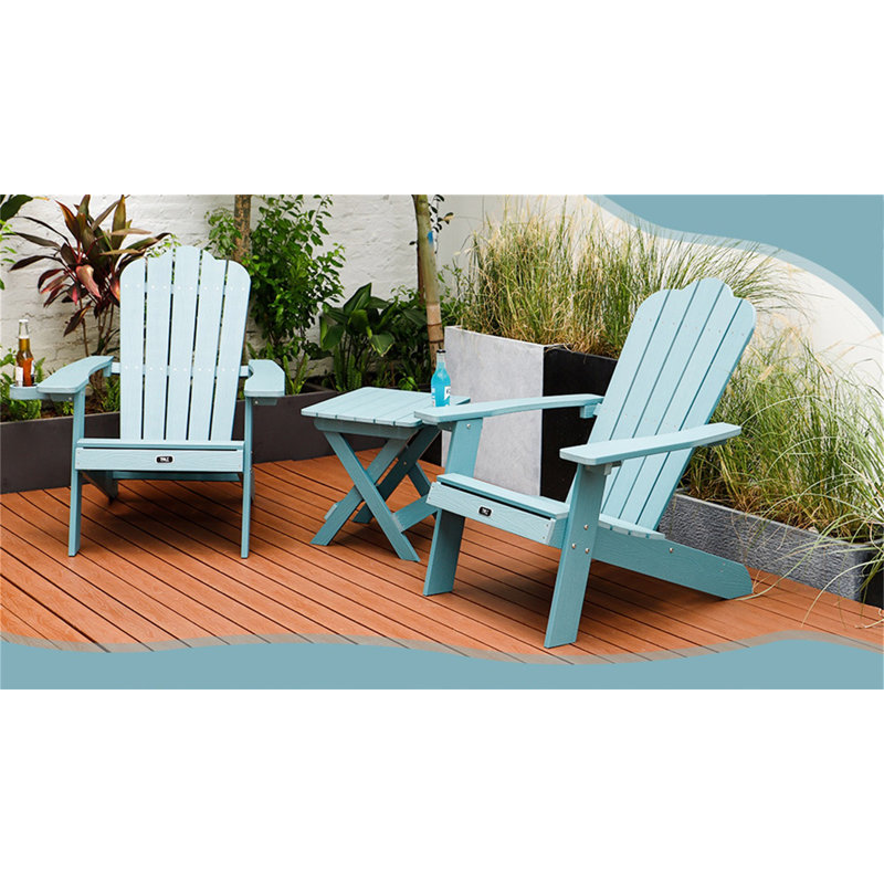 Outdoor Adirondack Chair, Blue