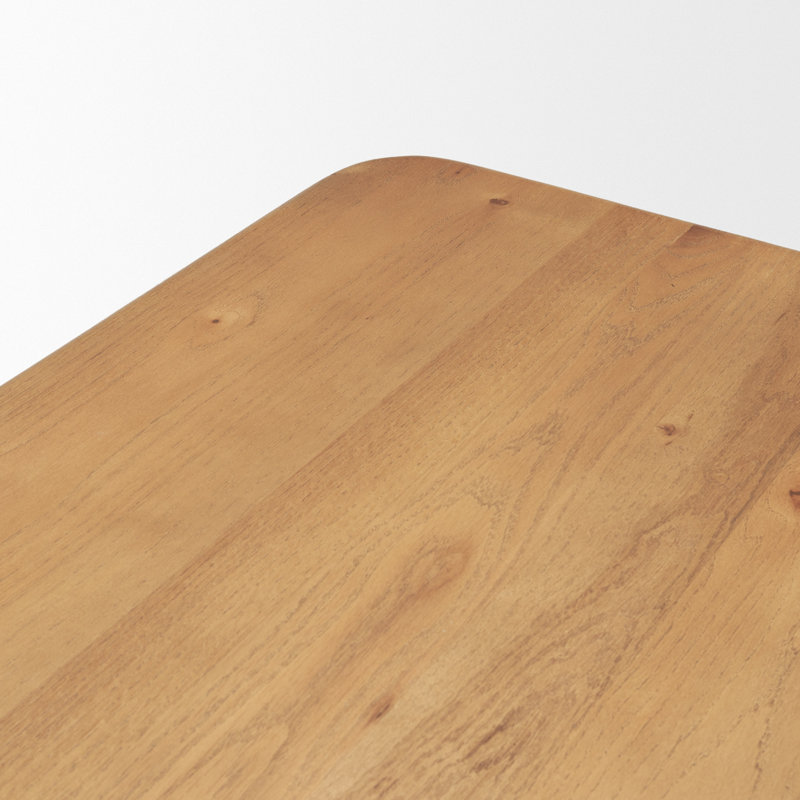 Table rectangulaire en chêne 72 po x l 36 po x H 30 po Jovannie