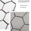 HoneyComb 12" x 12" Porcelain Mosaic Wall & Floor Tile-63332384
