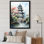 Tasheem Asian Art Serene Pagoda III, reproduction d'art sur toile