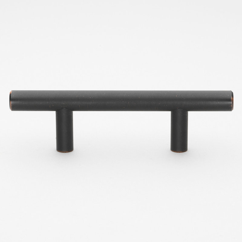 Ensemble de poignées de barre romaines, 2 1/2", Bronze frotté à l'huile
