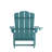 Ayleah Commercial All-Weather Adirondack Chairs with Cupholders-1083030701