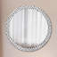 Huldar Glass Flat Wall Mirror