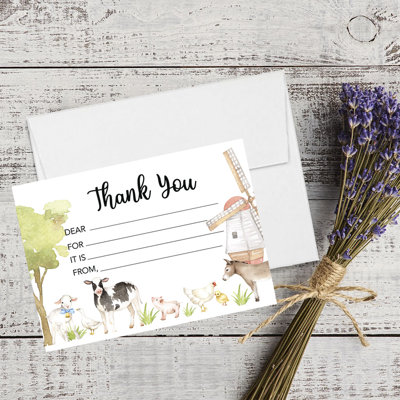 Paper Thank You Cards