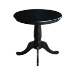 Solid Wood Pedestal Dining Table
