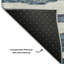 Premium Machine Washable Lyndhurst AMF1191 Stripes Rug-1974584853