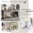 Hudis Console Table Sofa Table Sideboard with Storage Drawers and Bottom Shelf-861805962