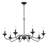 Delvona Dimmable Steel Chandelier-1433015930-1467048575