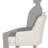 26''H Upholstered 360°Swivel Counter Height Bar Stools, Wood Legs Kitchen Island Chairs-2106701526-2106507579