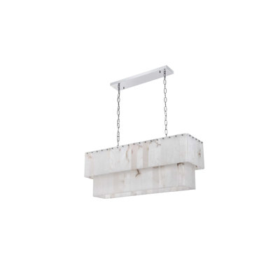 Lustre en albâtre 36 pouces Isabellamarie