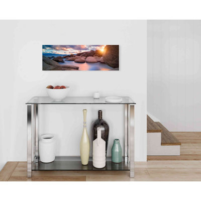 «Sunset Cove» par Dennis Frates, art mural sur toile