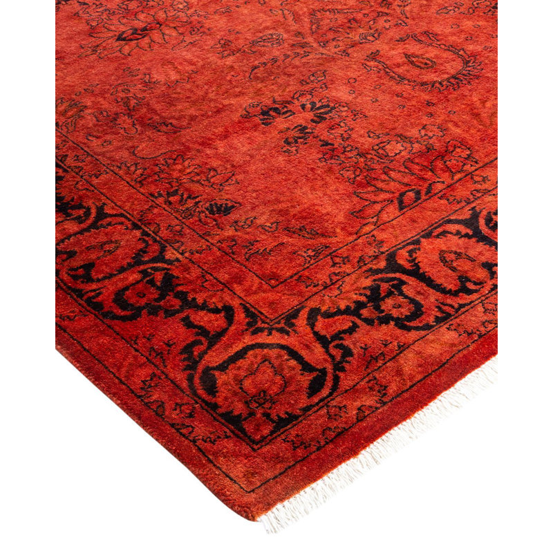 Fine Vibrance One-of-a-Kind 4' 1" X 5' 10" Hand Knotted Area Rug