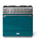 AGA Elise 36"W. 4.5 Cu.Ft. Freestanding Duel Fuel Convection Range with Brushed Nickel Trim-1492626346