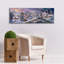  «Holiday At Seaside» par Nicky Boehme, art mural sur toile, 60 po x 20 po