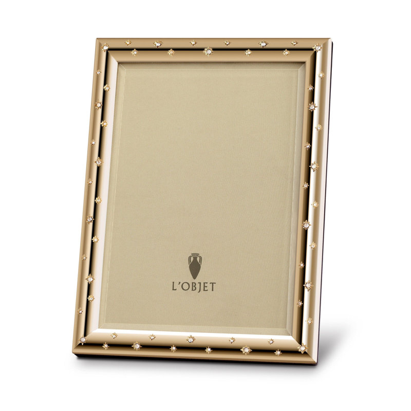 Stars Frame, Gold, 24k Gold Plated, 8" W x 10" H