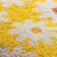 Mervin Floral Yellow Square Cushion