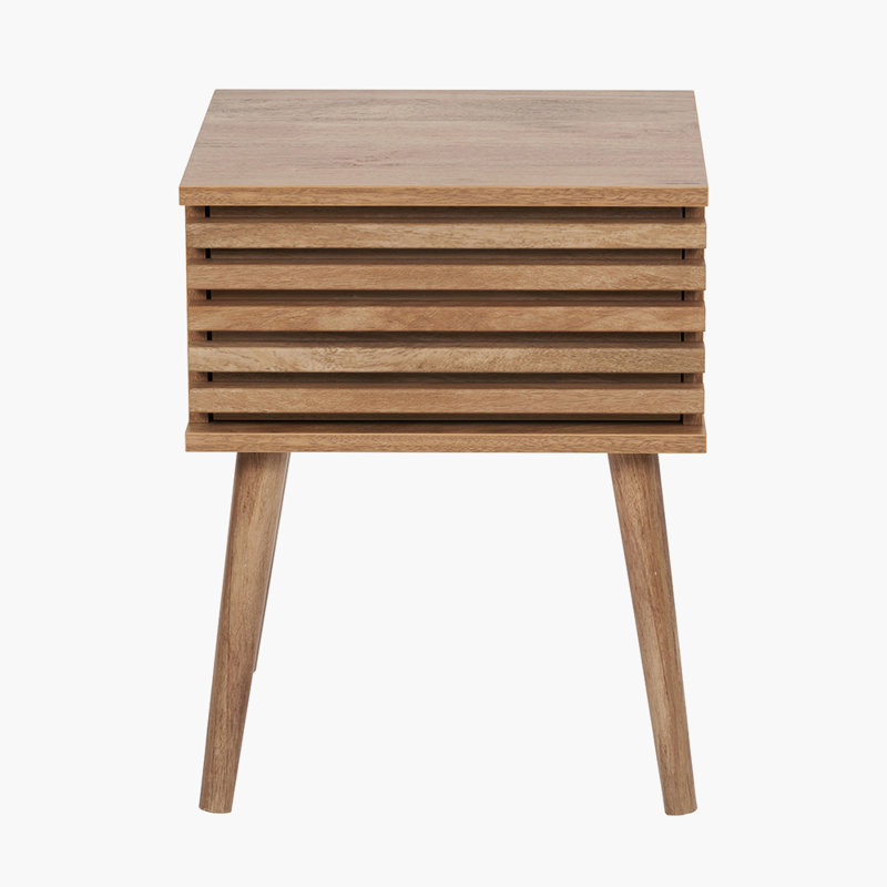Teachey 40cm W Manufactured Wood Bedside Table