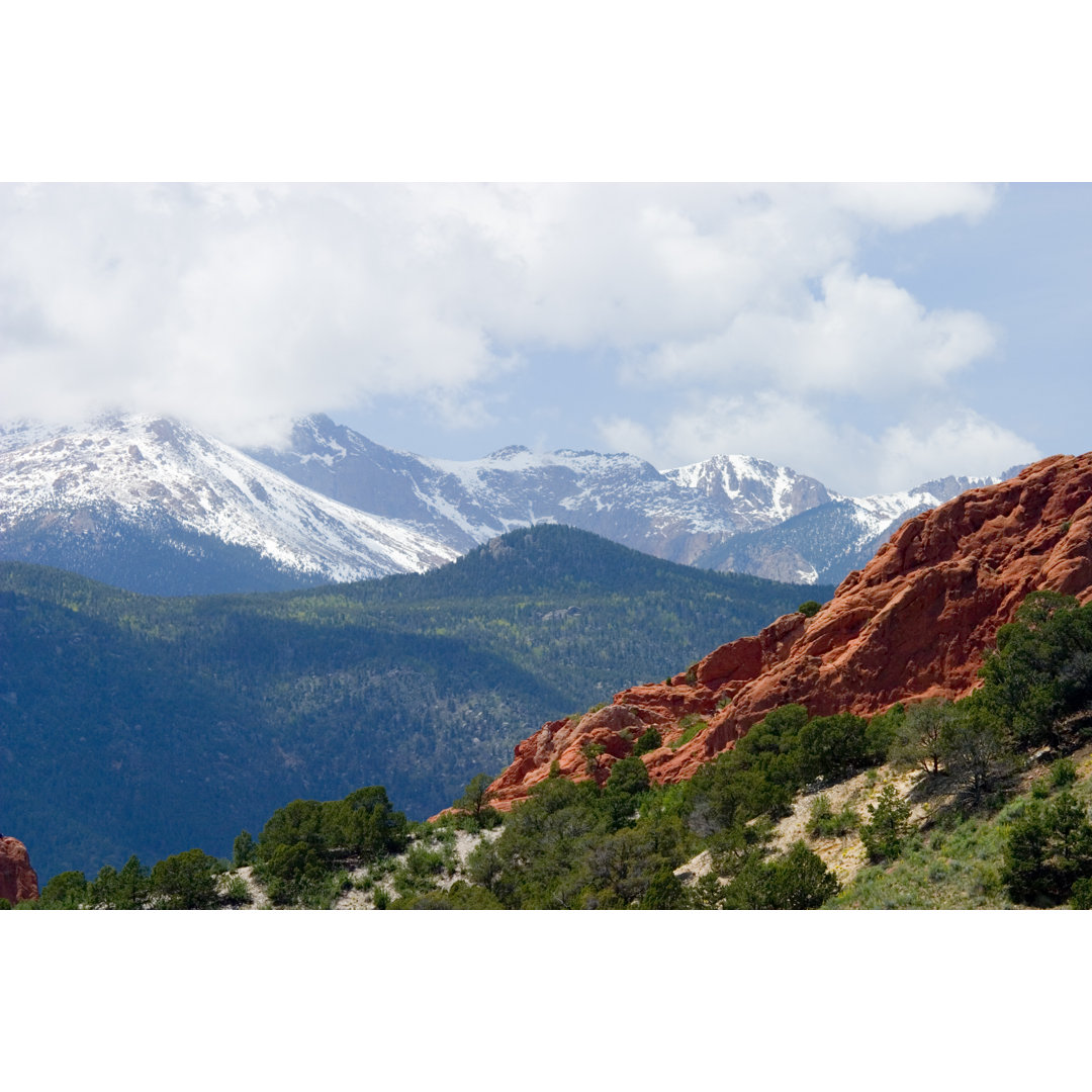 Pikes Peak von SWKrullImaging - Kunstdrucke auf Leinwand ohne Rahmen