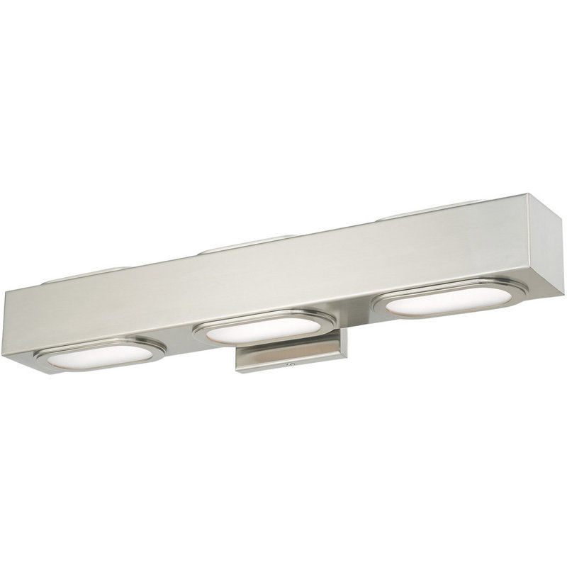Kimball 3 - Light Bath Bar, Brushed Nickel